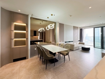 3 bedroom apartment for rent at the crest metropole 129 sqm direct river view