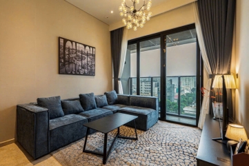 3 bedroom apartment for rent at the marq featuring high end furnishings and an unobstructed city view