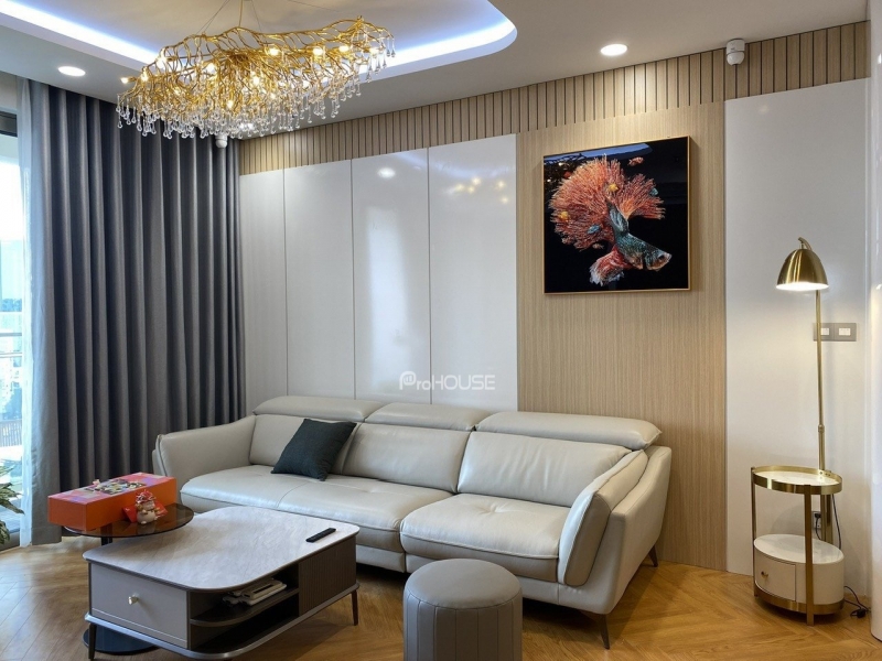 3 bedroom corner apartment for sale in midtown phu my hung with luxurious furniture