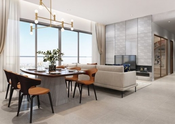 3 bedroom in the infiniti riviea point for rent faces to the river
