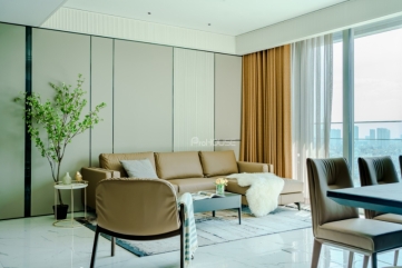 3 bedrooms empire city apartment for rent with direct river view