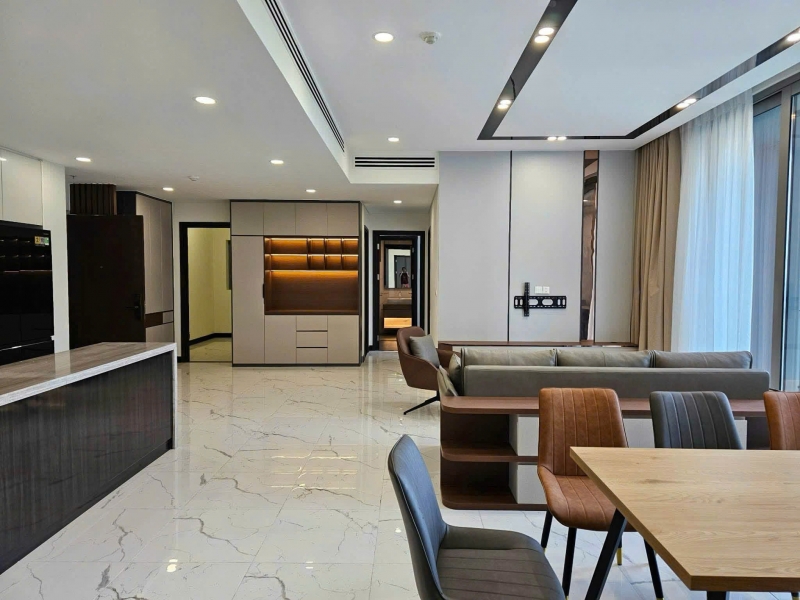 apartment for rent at empire city linden spacious 3 bedroom river view with premium furnishings