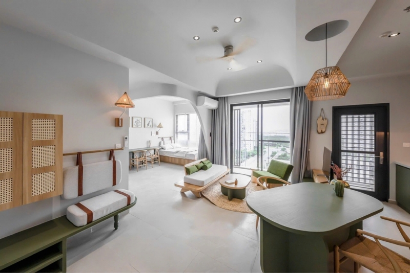 apartment for rent at hung phuc premier  ?? unique design   open view   83 sqm