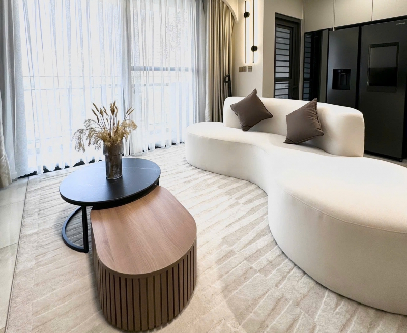 apartment for rent at the ascentia 2 bedroom plus study fully furnished villa view with parking available