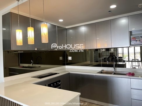 apartment for rent in nam phuc le jardin faces to the park with beautiful furniture