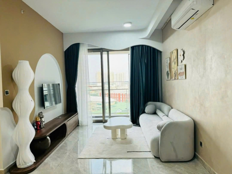 apartment for rent midtown 2 bedroom residence with stylish furnishings and open views