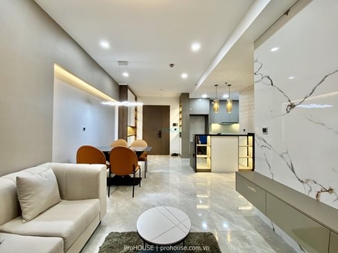 apartment in midtown the peak for rent with luxury furniture and nice view