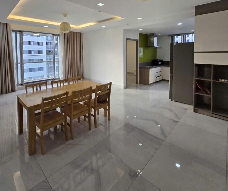 ban can ho green valley 3 phong ngu full noi that khong gian rong thoang