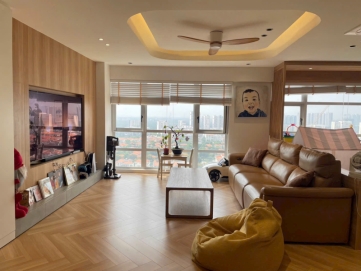 ban can ho happy valley 3 phong ngu full noi that view cong vien cau anh sao va ho ban nguyet