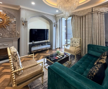 ban can ho midtown 3 phong ngu full noi that co o xe ham gia tot