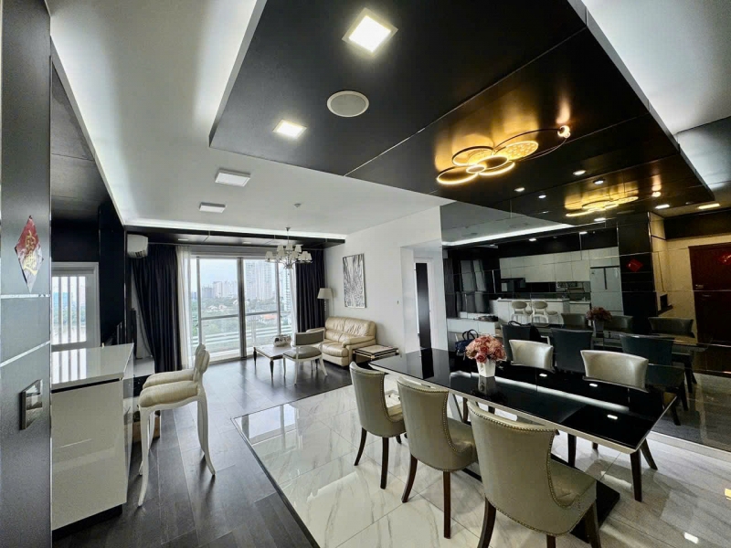 ban can ho riverpark residence 3pn full noi that hien dai view song truc dien