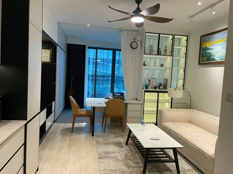 ban can ho studio cao cap tai the metropole  ?? thiet ke hien dai full noi that