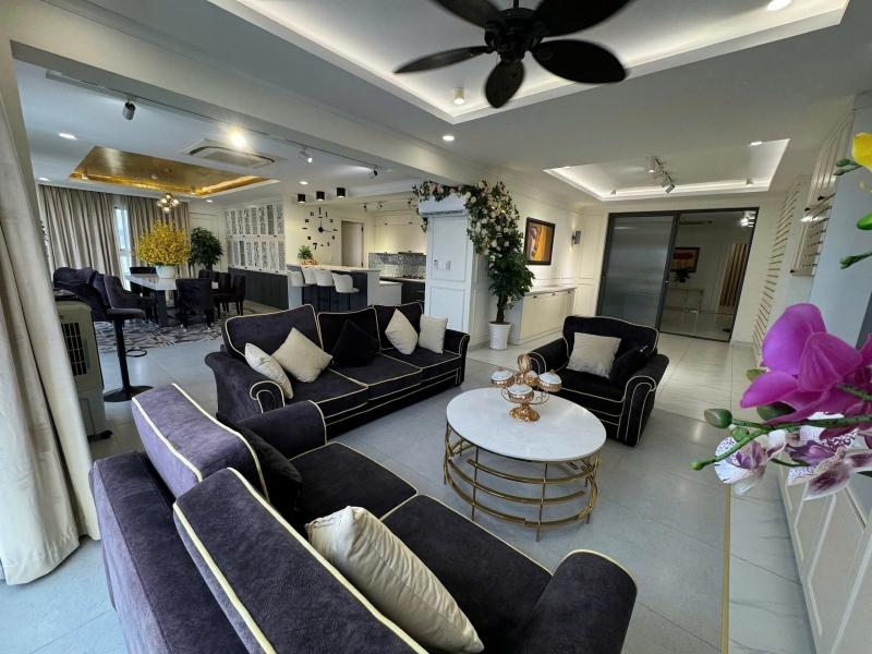 ban penthouse happy valley view song full noi that cao cap co o xe