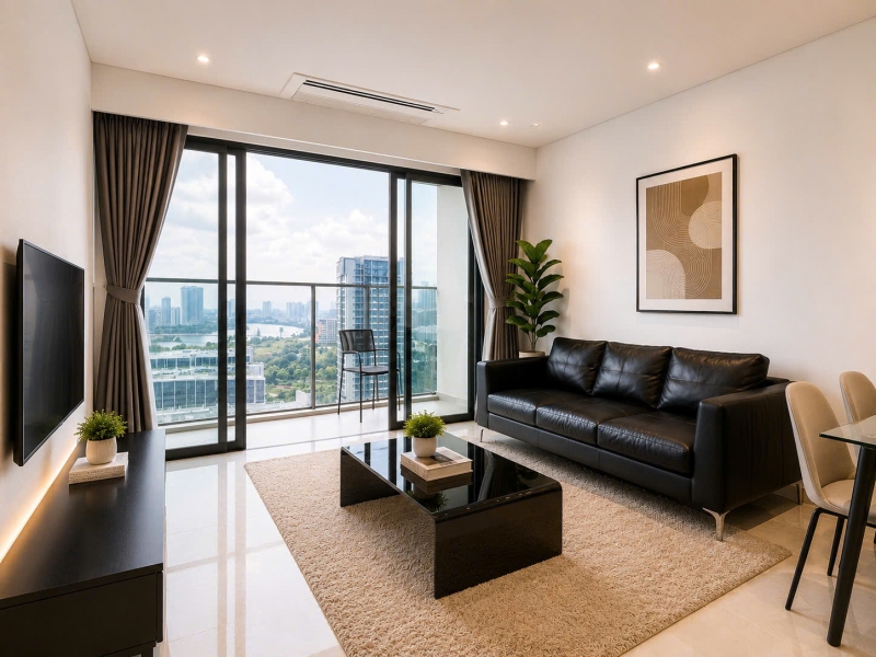 beautiful 2 bedroom apartment for rent in the metropole opera with refined interiors and open views