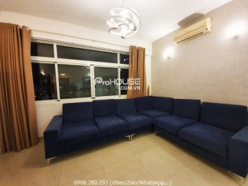 beautiful 3 bedroom in canh vien 2 for rent with quite view and nice furniture