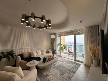 beautiful 3br apartment for sale with brand new high end furniture at riverside residence