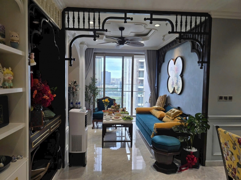 beautiful river view 3 bedroom apartment for sale at midtown phu my hung