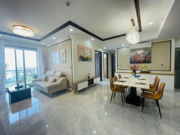 beautifully decorated 3 bedroom apartment for rent with open view at midtown