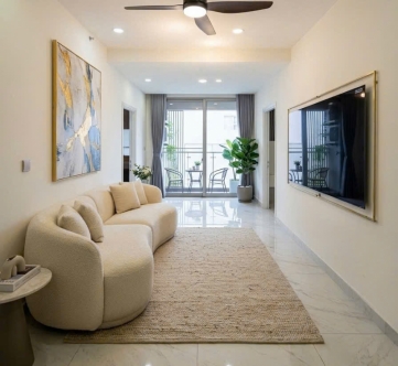 brand new 3 bedroom corner apartment for rent at midtown with bright and airy living space