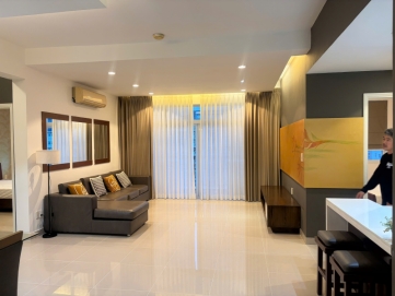 bright and airy 3 bedroom apartment for rent at canh vien fully furnished