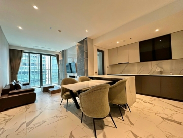 can ho 2 phong ngu the crest  ?? metropole 83m ? full noi that view song thoang mat