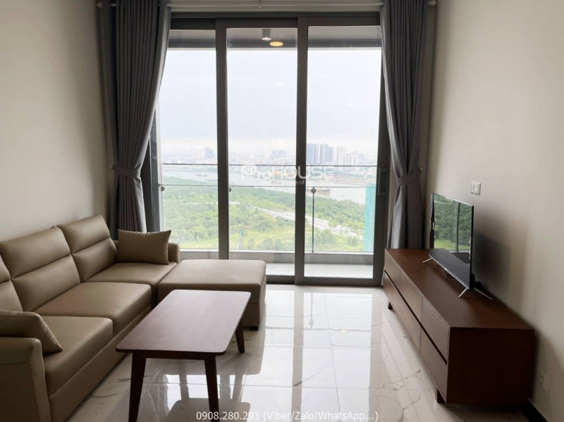 can ho empire city cho thue 2 phong ngu view song