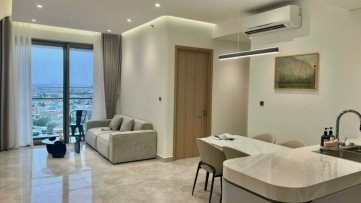 cho thue can goc midtown 2 phong ngu noi that moi hien dai 86m ?