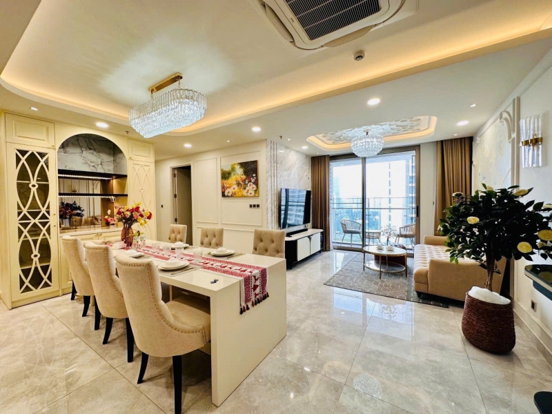 cho thue can ho 3 phong ngu sieu sang tai midtown phu my hung  ?? full noi that cao cap