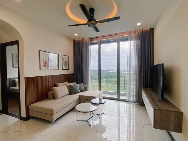 cho thue can ho empire city 1 phong ngu full noi that hien dai view thoang