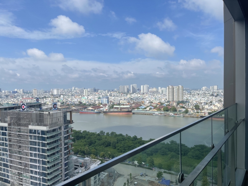cho thue can ho empire city 2 phong ngu lau cao view song day du noi that