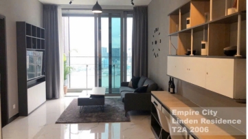 cho thue can ho empire city linden 1 phong ngu full noi that hien dai view song