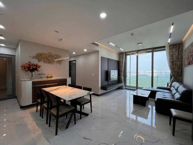 cho thue can ho empire city linden 2 phong ngu tang cao noi that day du dien tich 93m ?