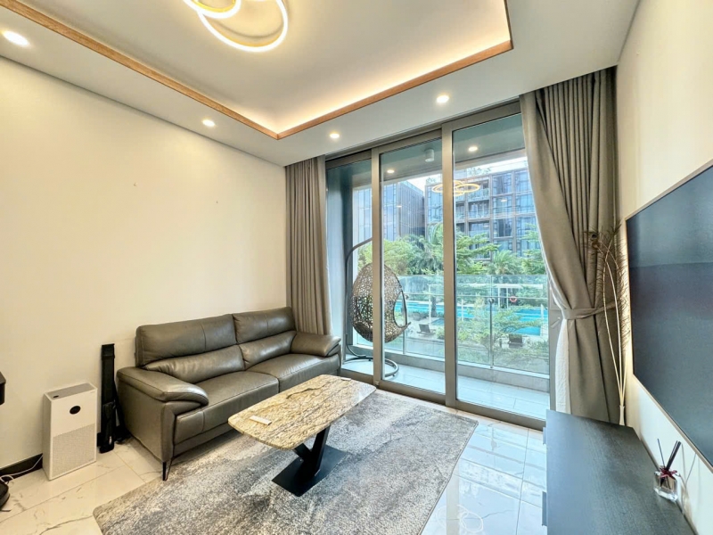 cho thue can ho empire city tilia 2 phong ngu view noi khu thoang mat