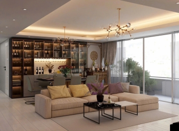cho thue can ho garden court penthouse 4 pho ?ng ngu ? san vuon rieng day du tien ich