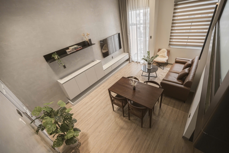 cho thue can ho hung vuong duplex 3 phong ngu full noi that