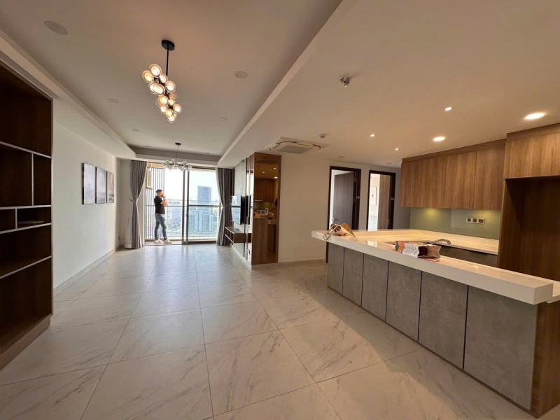 cho thue can ho midtown 3 phong ngu view song noi that co ban co o xe rieng