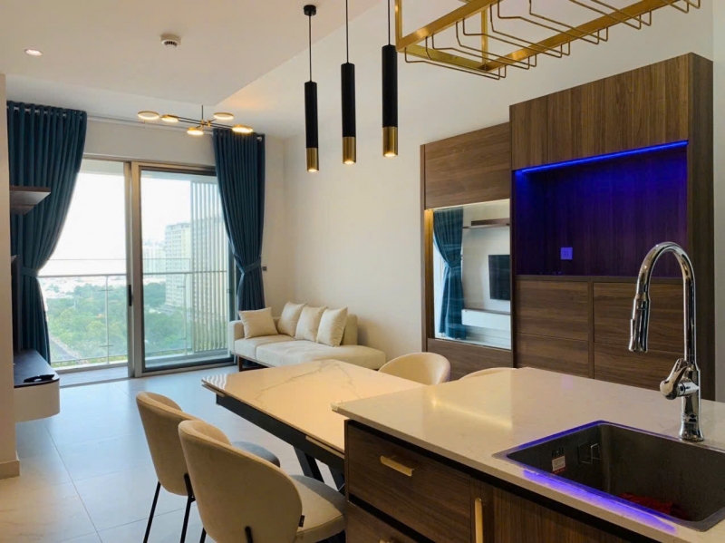 cho thue can ho midtown phu my hung  ?? 2 phong ngu view biet thu thoang mat full noi that