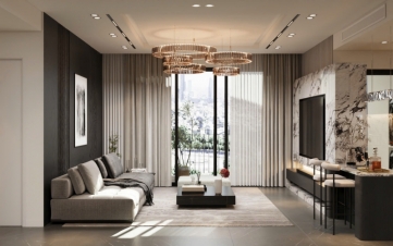 cho thue can ho moi 100  tai riverpark residence  ?? khong gian song cao cap