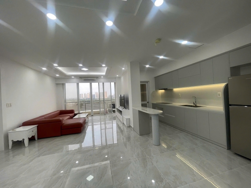 cho thue can ho riverpark residence 3 phong ngu full noi that view song dep