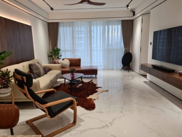 cho thue can ho riverpark residence 3 phong ngu noi that sang trong view song thoang 145m ?