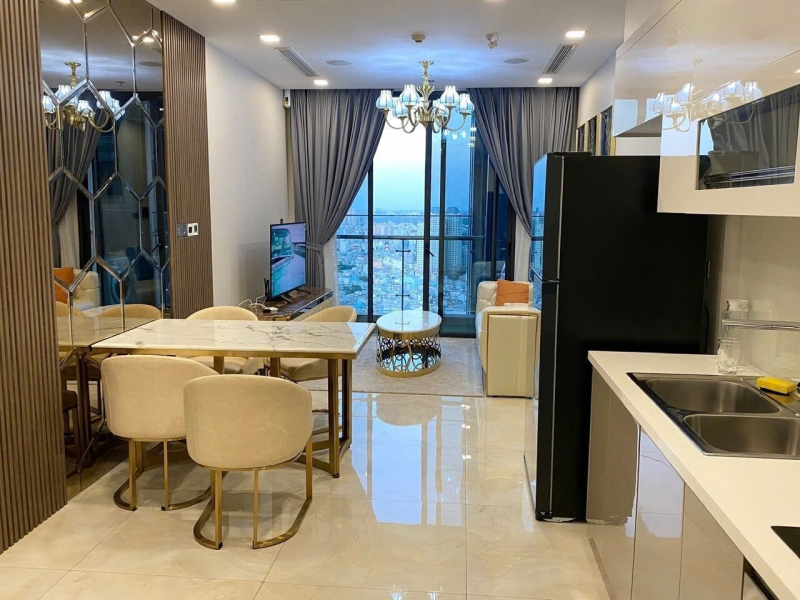 cho thue can ho vinhomes golden river 1 phong ngu full noi that voi view thanh pho dep