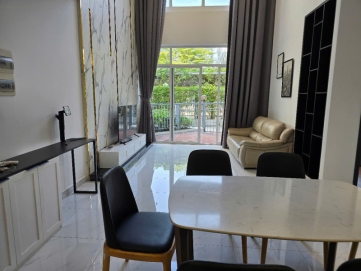 cho thue ground house happy valley 4 phong ngu san vuon rieng tu full noi that