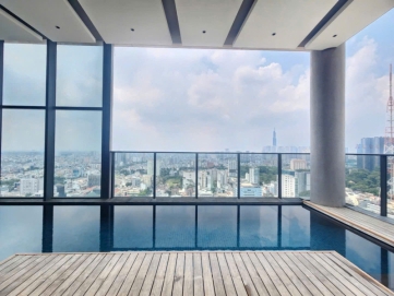 cho thue penthouse 3 phong ngu the marq co ho boi nuoc man rieng va thang may rieng