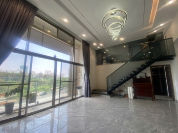 cho thue shophouse midtown 2 tang view song vi tri dep