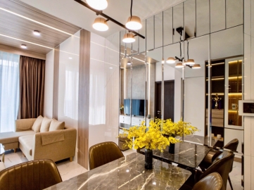 elegant 1 bedroom apartment for rent at empire city linden with premium furnishings