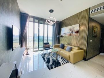 elegant 2 bedroom apartment for rent in empire city with full furniture premium riverside living