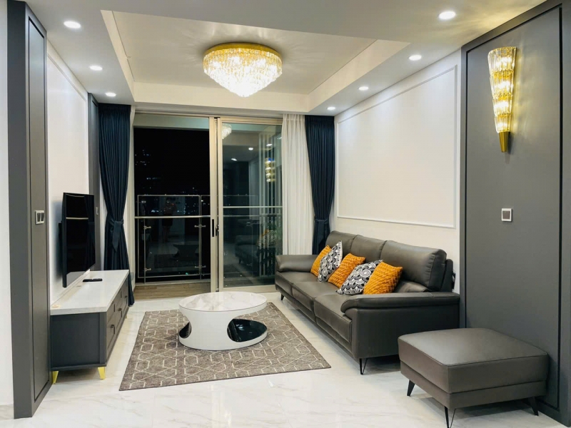 elegant 3 bedroom river view apartment at midtown fully furnished for rent