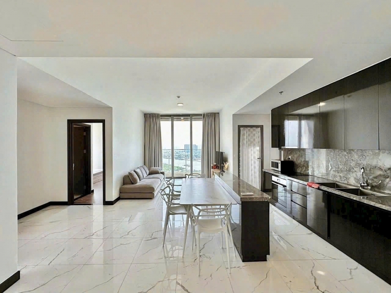 empire city 2 bedroom apartment with full furnishing and river view