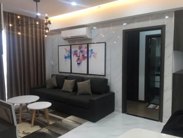 for rent at hung phuc phu my hung with two bedrooms and full furnishings plus parking