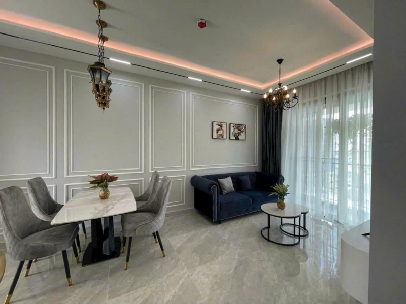 for rent elegant 2 bedroom apartment with full furnishings at midtown m8